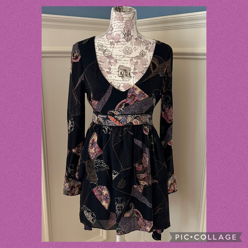 ♦️Elizabeth & James silk dress 4/6